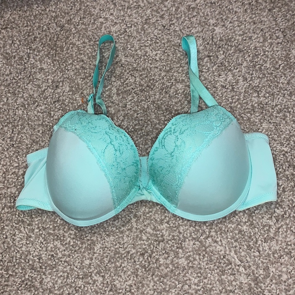 EUC Aqua Lace Bra